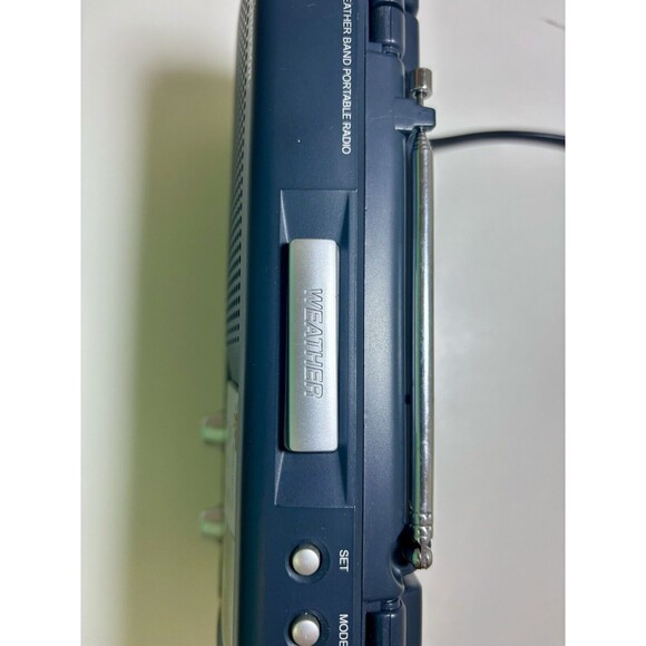 Vintage Emerson Portable AM/FM Weather Band Radio Plug-in & Battery RP6251 WORKS - Picture 5 of 10